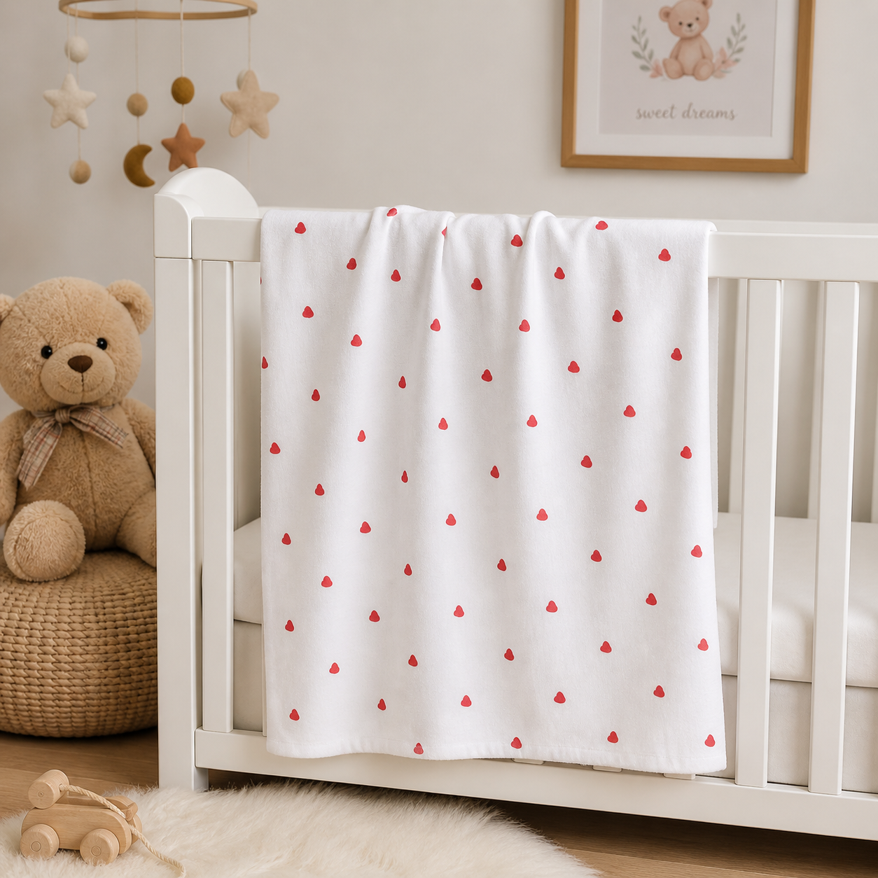 Adorable Baby Muslin Blanket