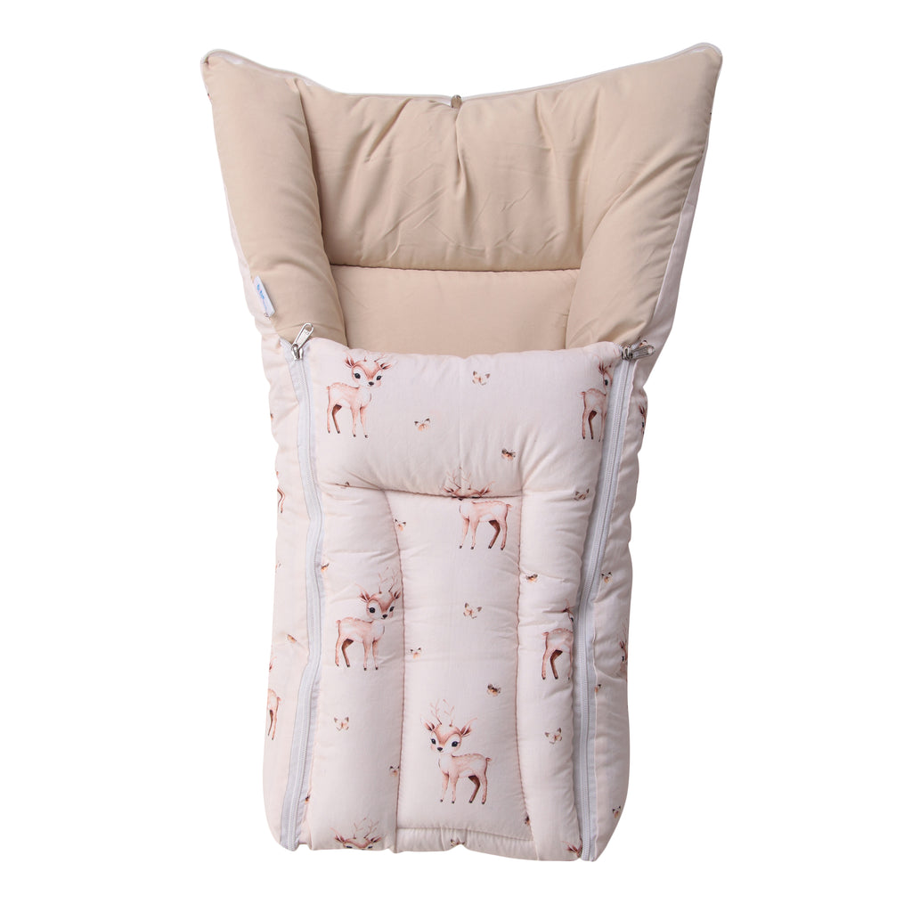 Baby Sleeping Bag 3 in 1 (Deer Print)