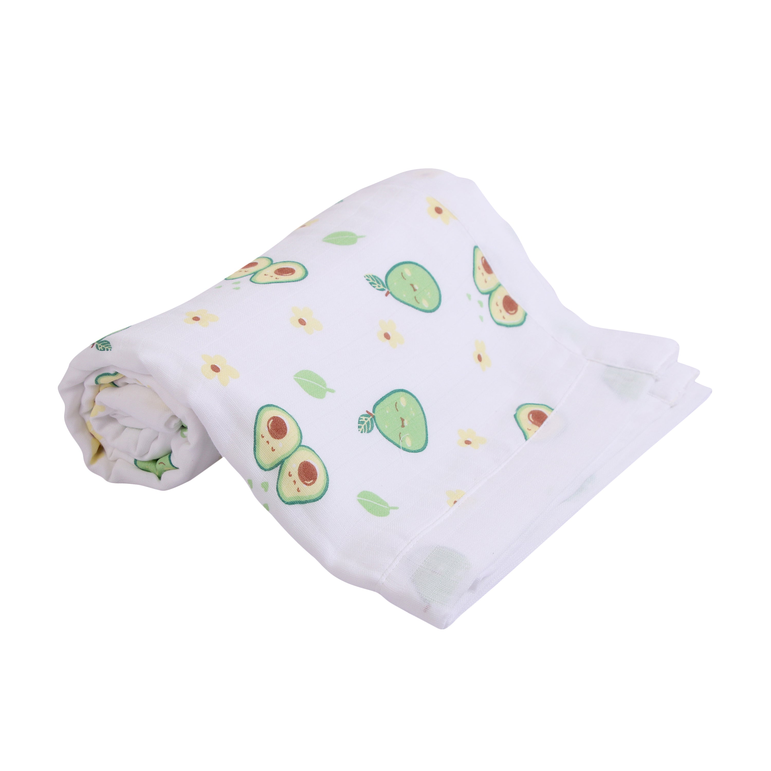Muslin Baby Blanket – Avocado Print