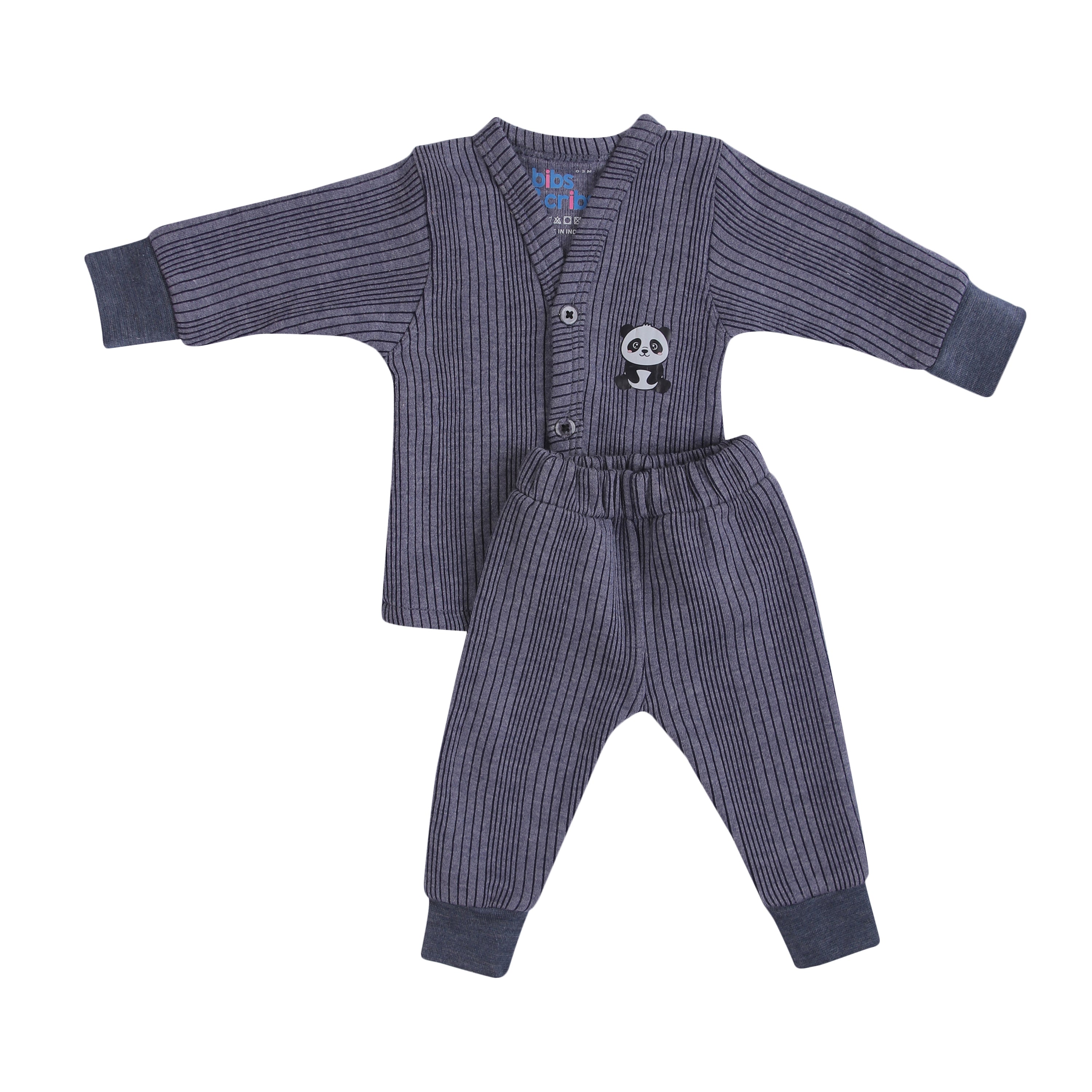 Thermals Set – V-Neck & Button Open (Set of 3)
