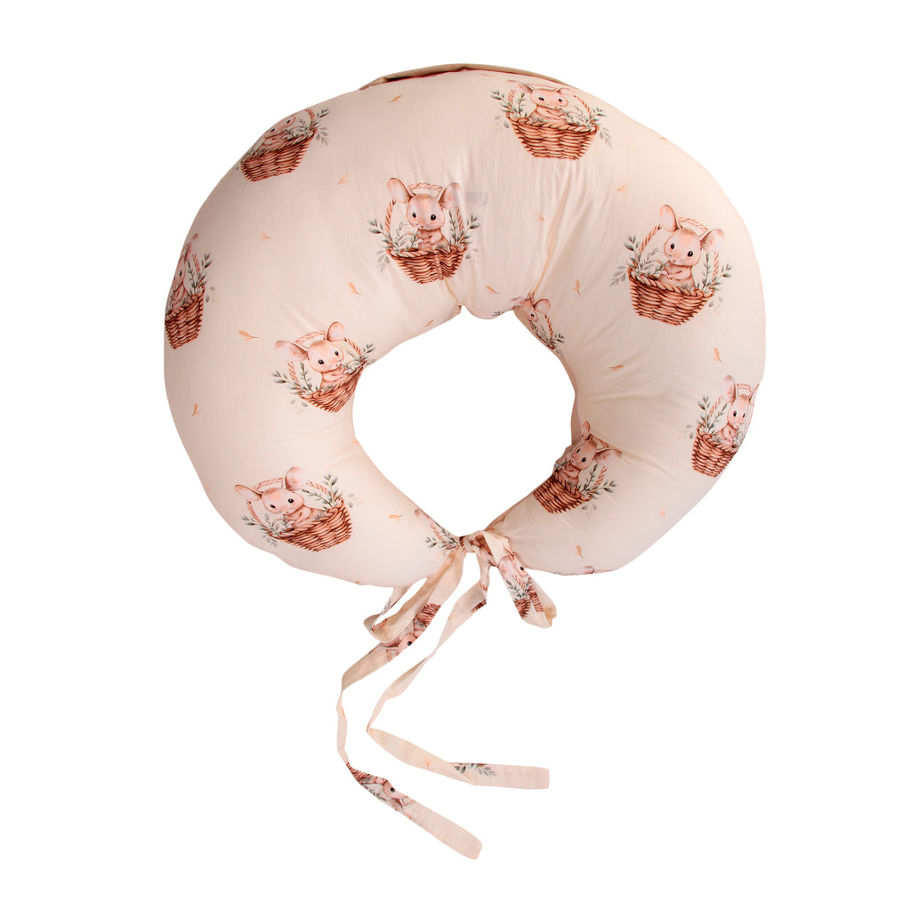 Feeding Pillow 3 in 1 (Mouse Print)