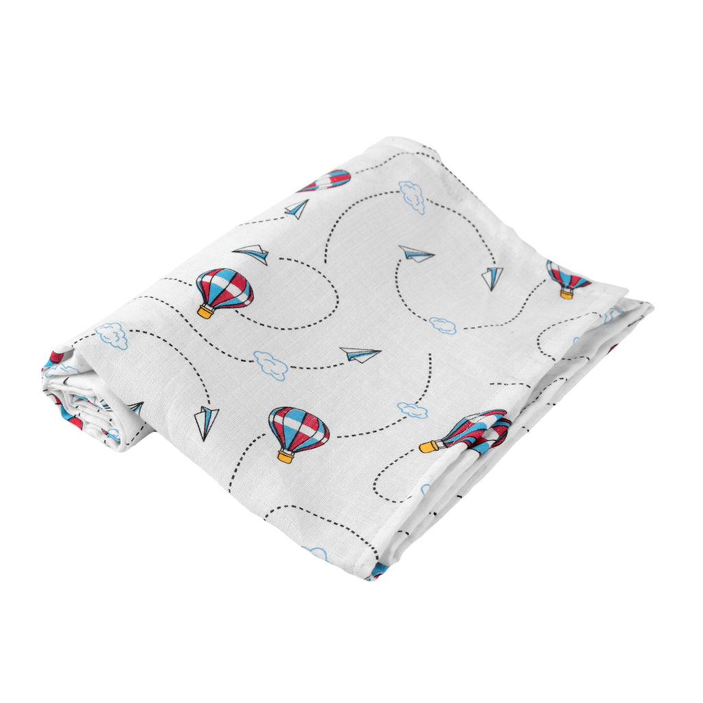 Baby Muslin Swaddle Towel for Newborn | Soft Cotton Baby Wrap