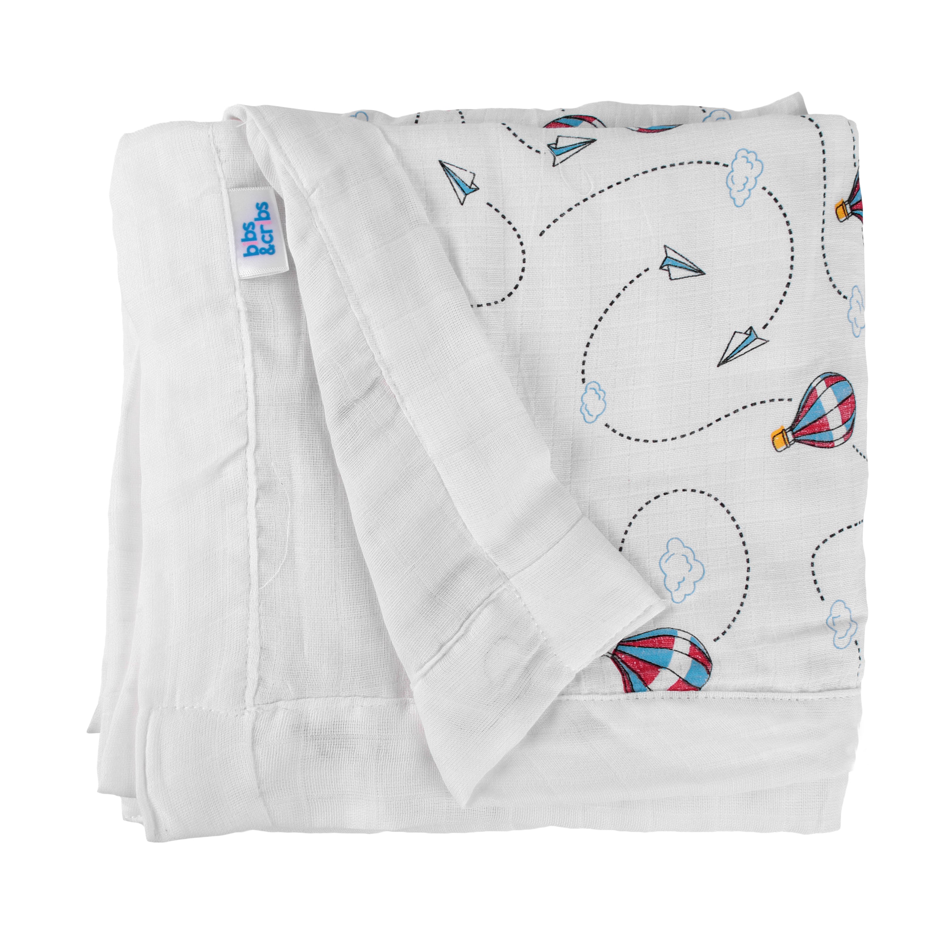 Baby Muslin Swaddle Soft Wrap for Newborn Baby