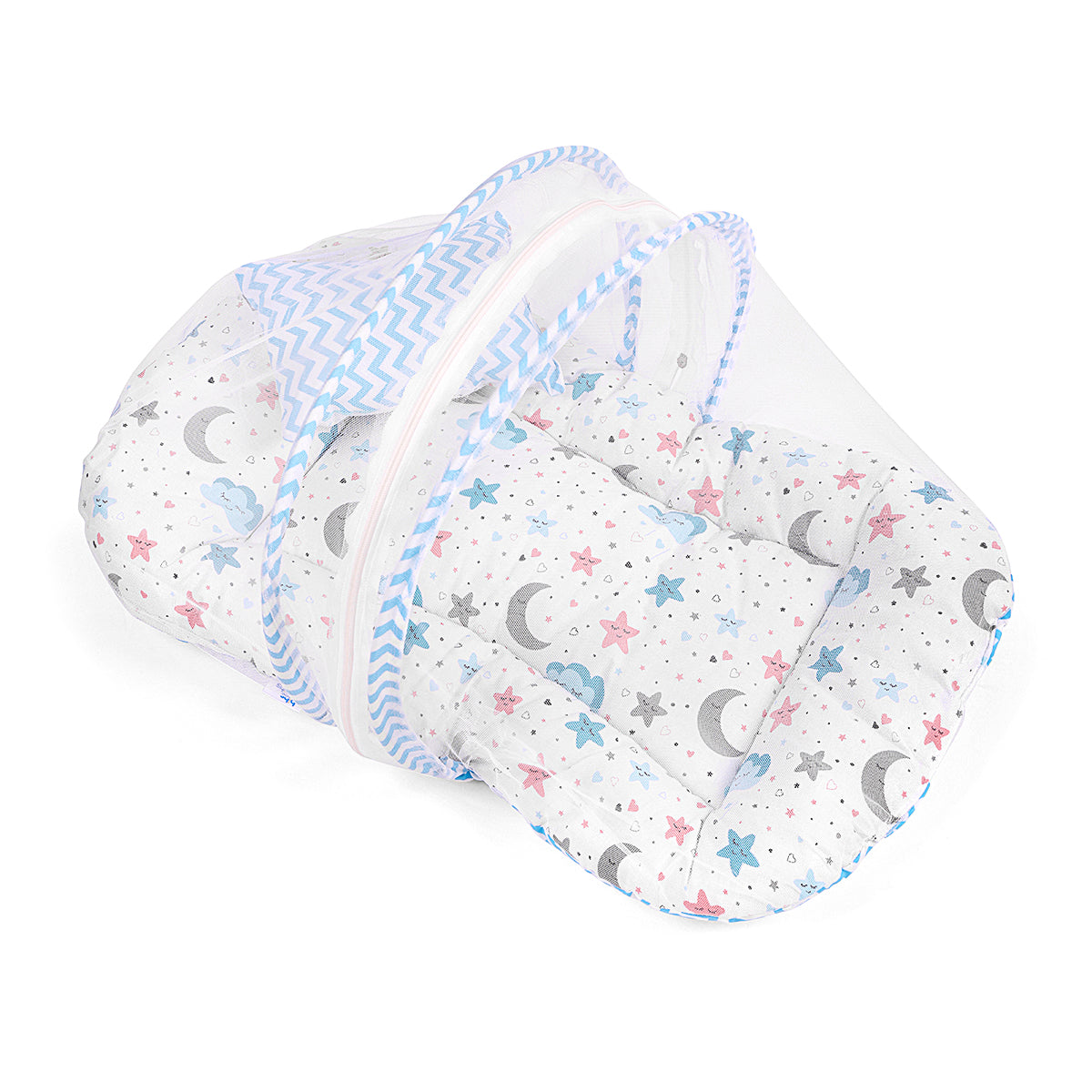 Baby Sleeping Bed with mosquito net (Pink)