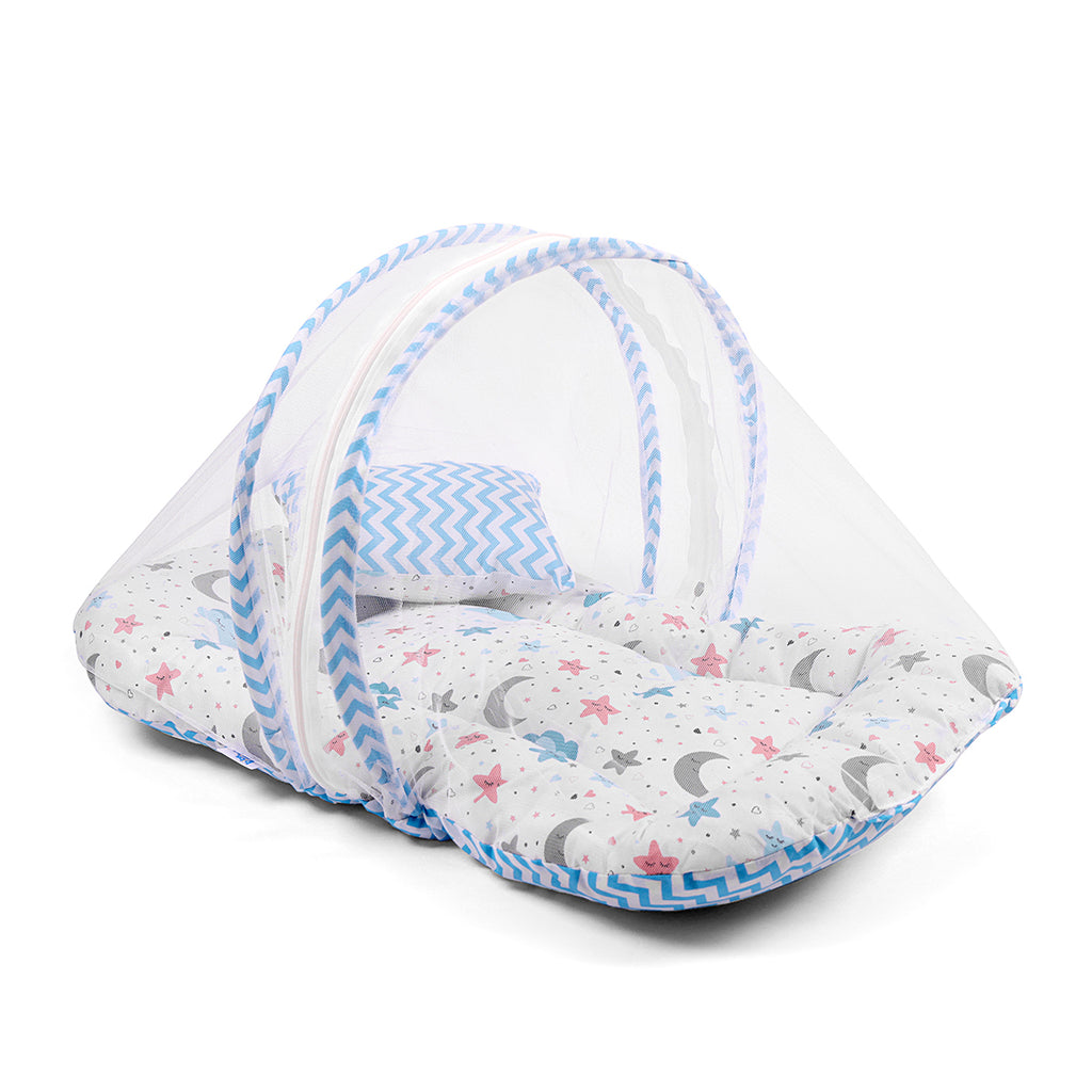 Baby Sleeping Bed with mosquito net (Pink)