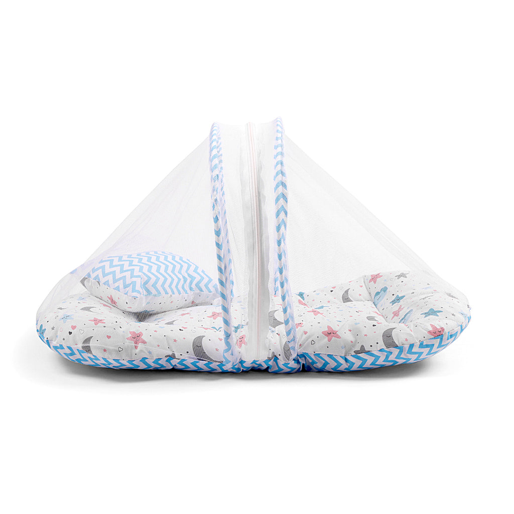 Baby Sleeping Bed with mosquito net (Pink)