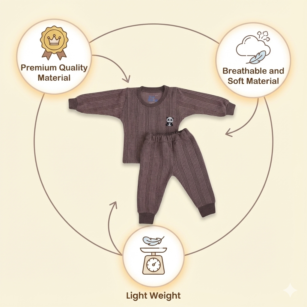 Thermal Round Neck Set (Set of 3)