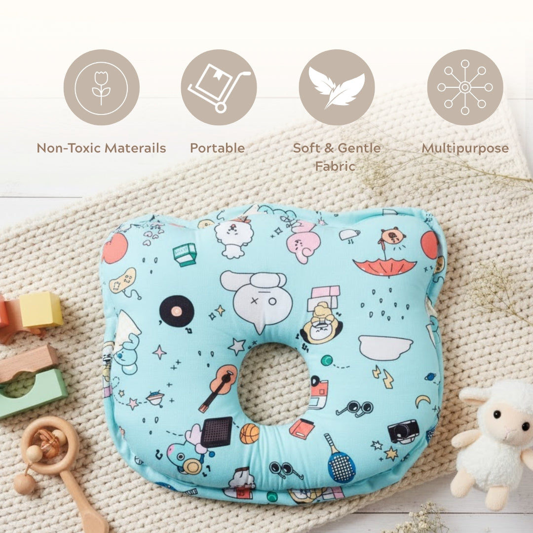 CloudComfort Memory Foam Baby Pillow