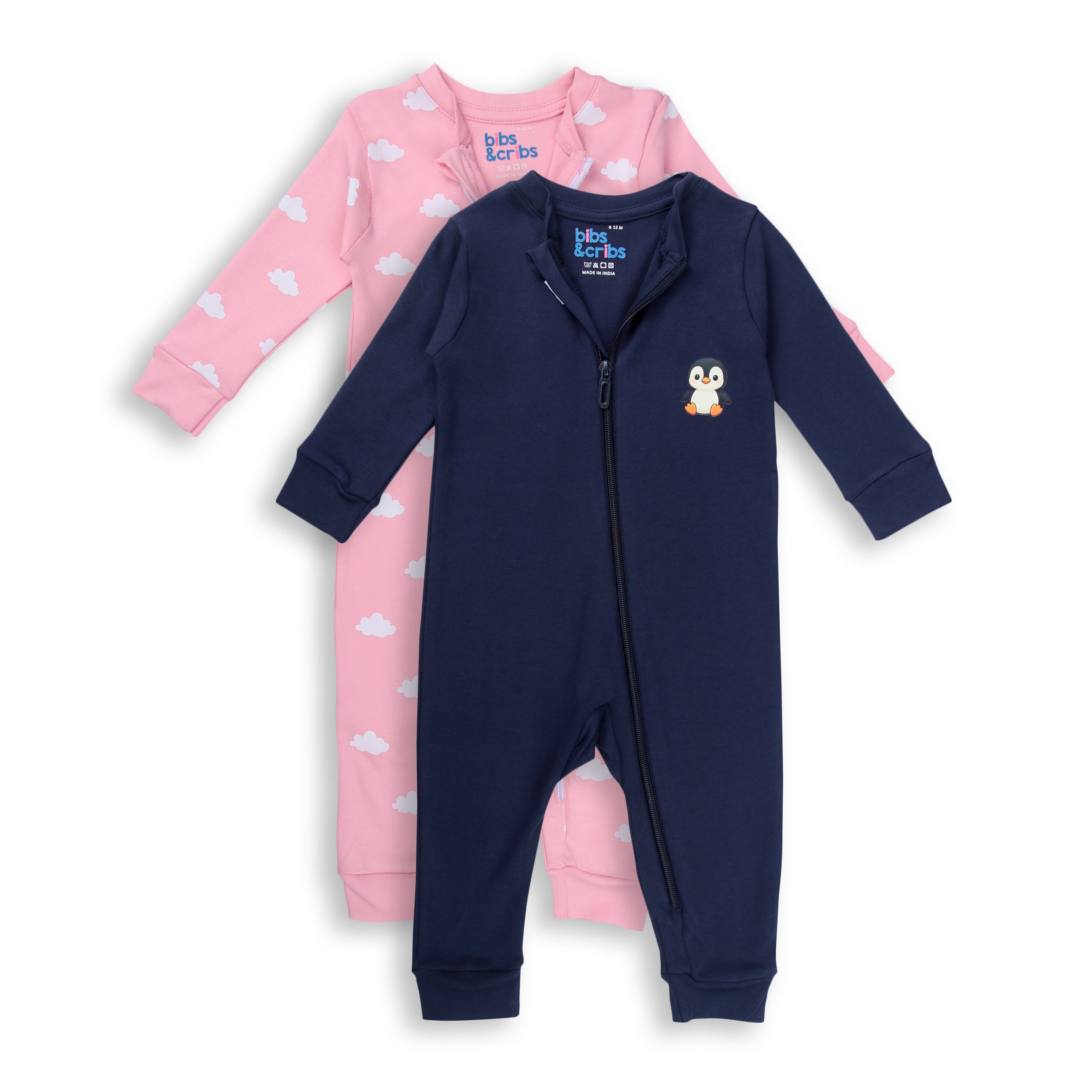 A Soft Cotton Baby Romper Lightweight, Breathable & Gentle Fit - Dream Cloud Set