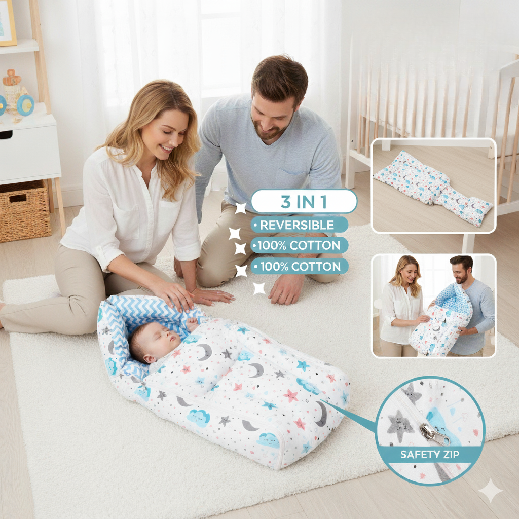 Baby Sleeping Bag (Blue)